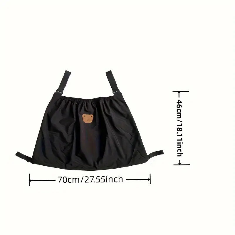Infant Essentials Hanging Stroller Storage Bag - Black or Beige